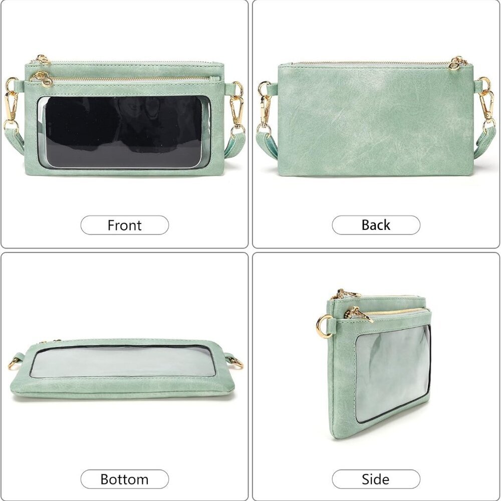 Versatile Small Leather Wallet With Adjustable St… - image 4